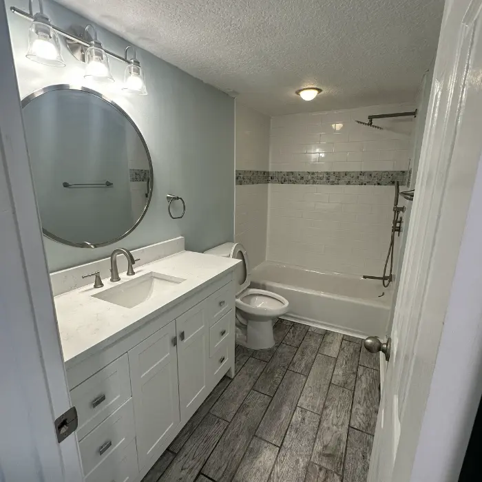 image of bathrom after reparation