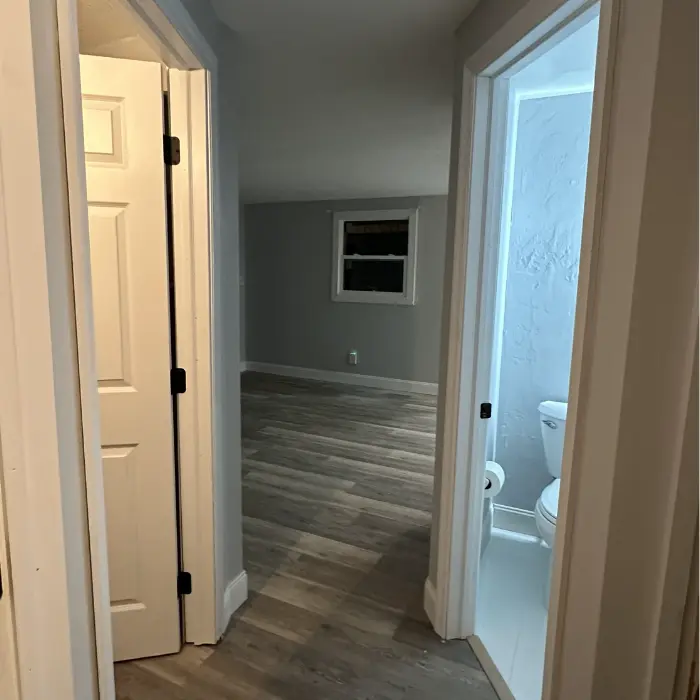 Renovated holway after reparation