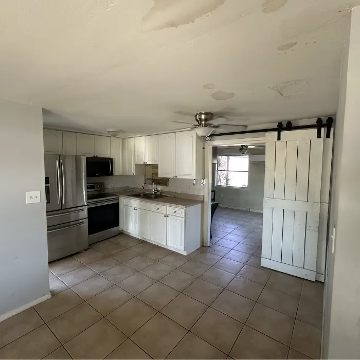 Orignal kitchen before reparation